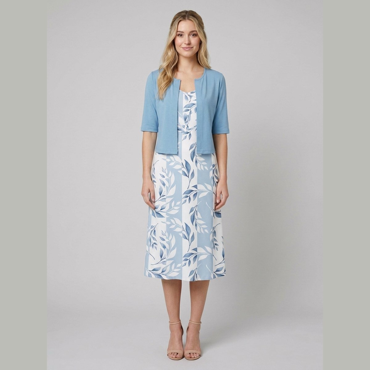 Chico | Floral Dress Lightweight, Elegant Two-Piece Summer Dress for Women