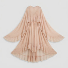 Cindy | Chiffon Dress, Sheer Layered Maxi, Perfect for Weddings and Summer Events