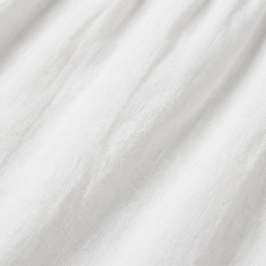 Citrine | Women's Dress Lightweight Cotton Midi with Balloon Sleeves