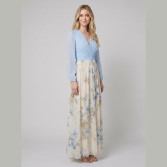 Clara | Stunning Floral Print Maxi Dress