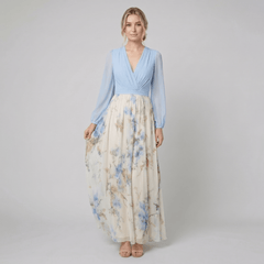 Clara | Stunning Floral Print Maxi Dress