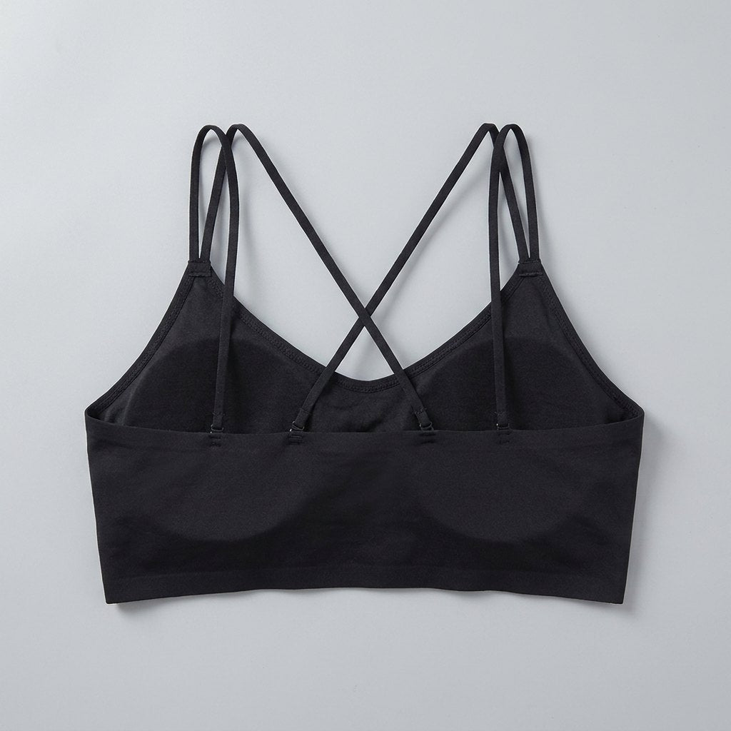 Cleo Crossover Bra | Lace Design, Seamless Comfort