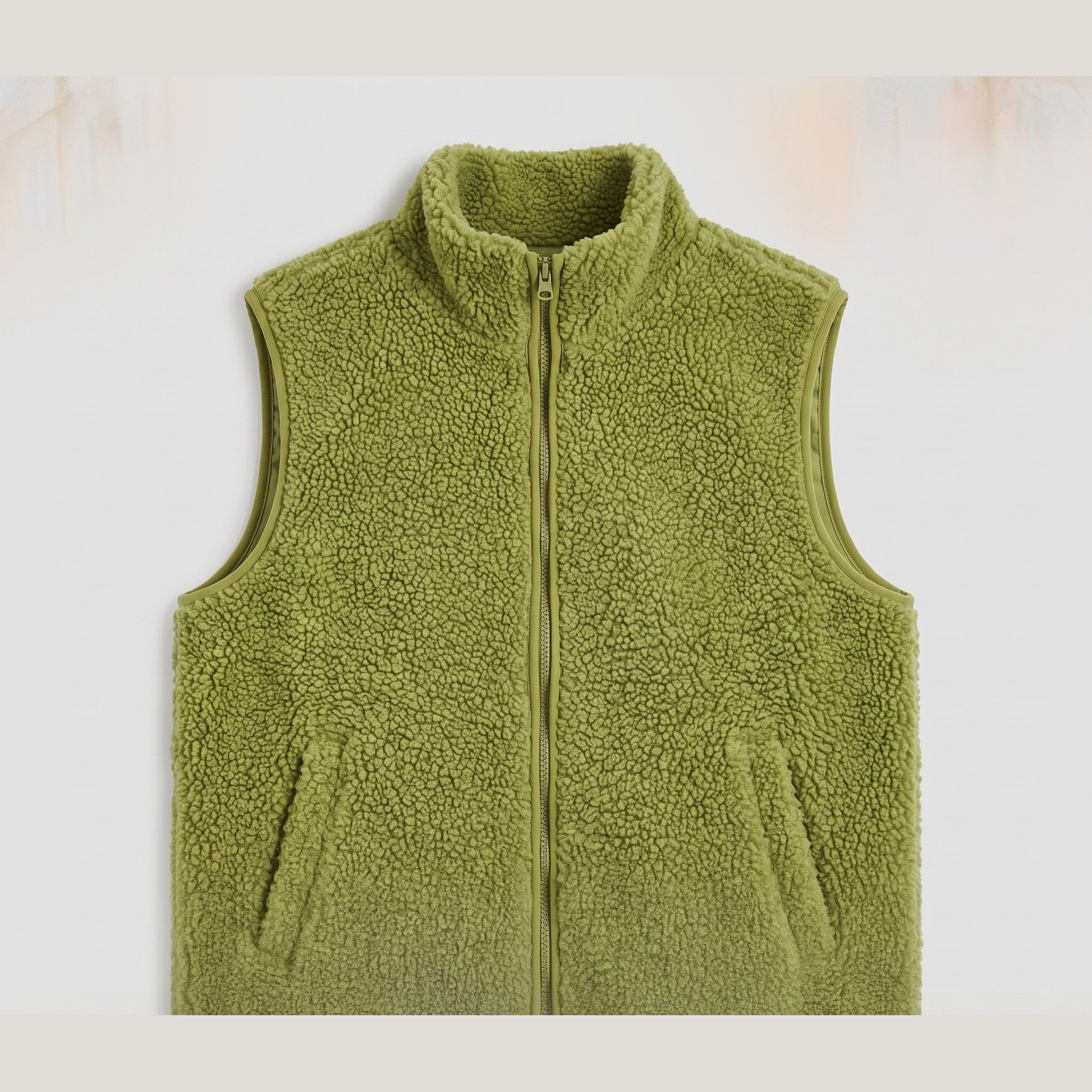 Cleo Fleece Vest Women | High-Pile Sherpa, Oversized Fit