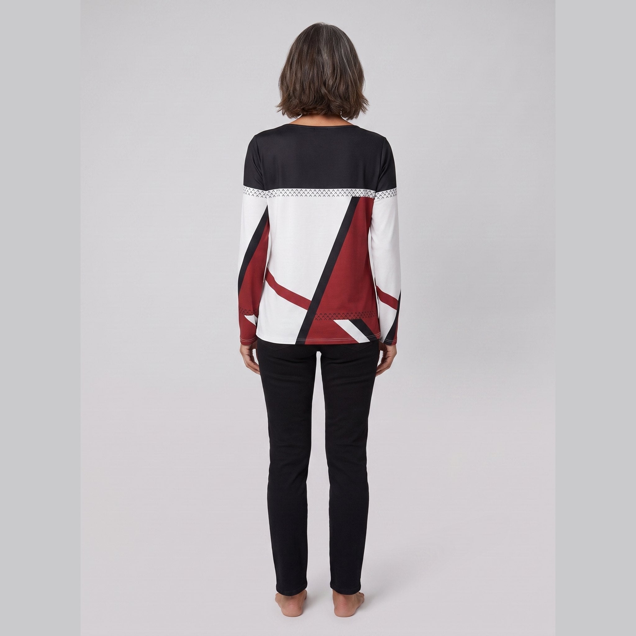 Cleo Relaxed Fit Top | Striking Design, Effortless Comfort