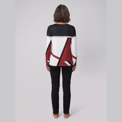 Cleo Relaxed Fit Top | Striking Design, Effortless Comfort