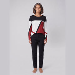 Cleo Relaxed Fit Top | Striking Design, Effortless Comfort