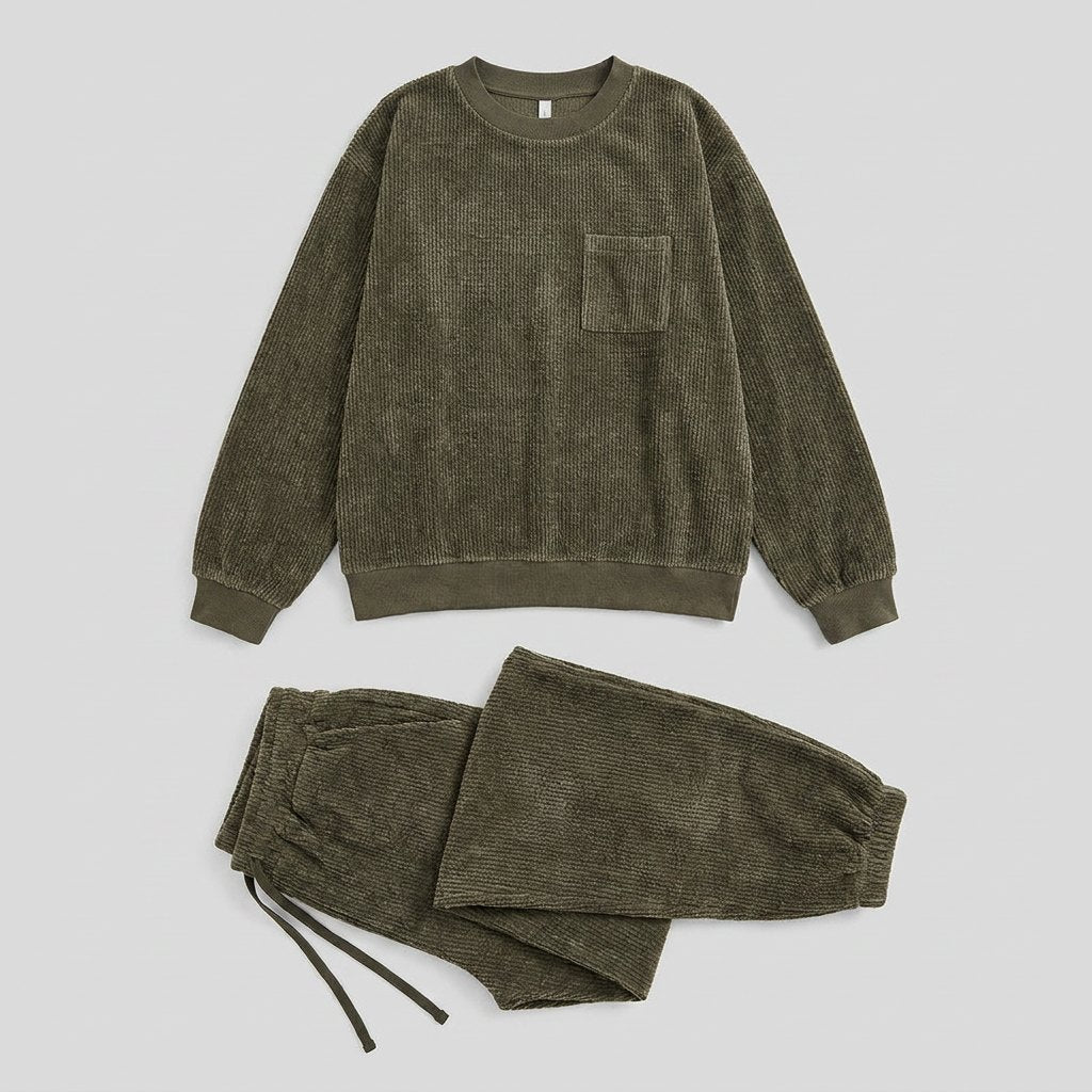 Cora Corduroy Sweatset | Soft, Relaxed Fit