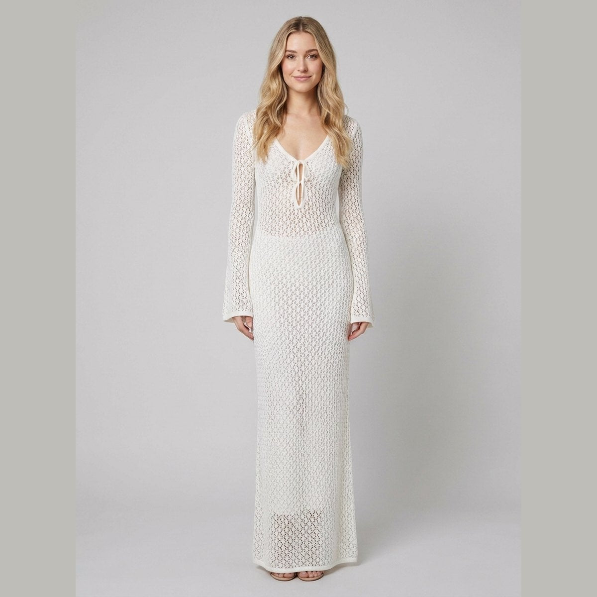 Cora | Maxi Dress Open Back, Perfect for Wedding Guest or Summer Events