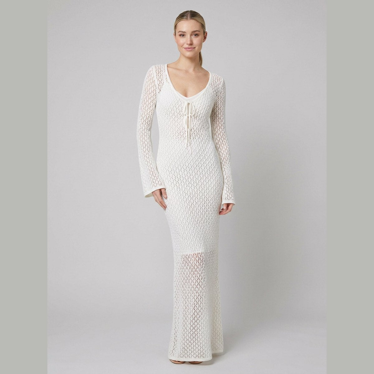 Cora | Maxi Dress Open Back, Perfect for Wedding Guest or Summer Events