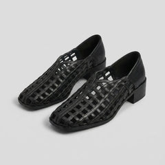 Cora | Sandals for Women Hollow Out Design, Faux Leather