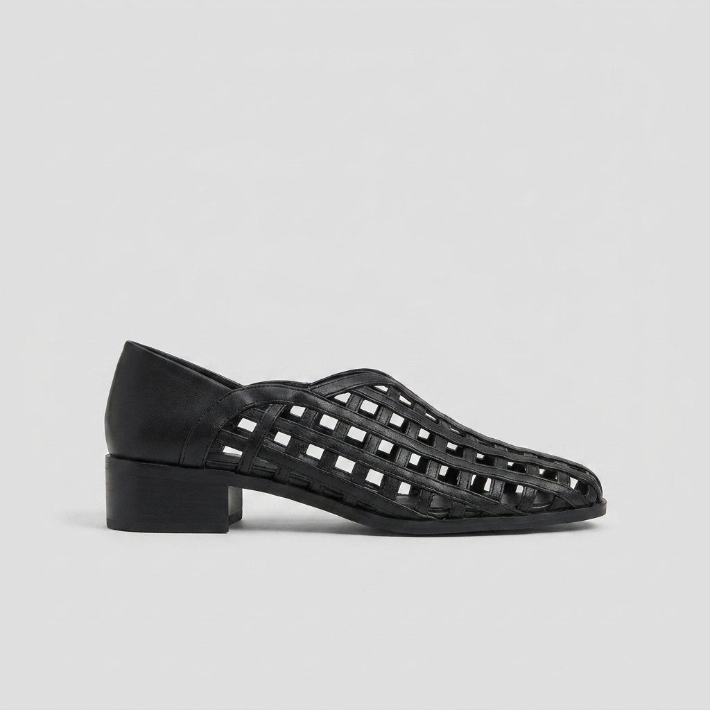 Cora | Sandals for Women Hollow Out Design, Faux Leather