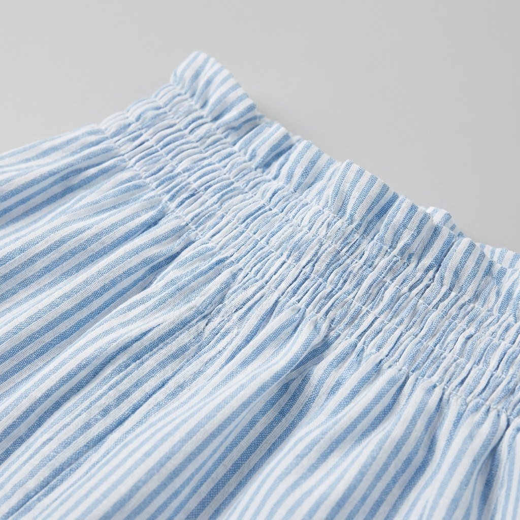 Cora | Tank Top and Pants Set Breathable Cotton, Striped Design