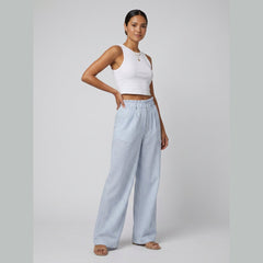 Cora | Tank Top and Pants Set Breathable Cotton, Striped Design