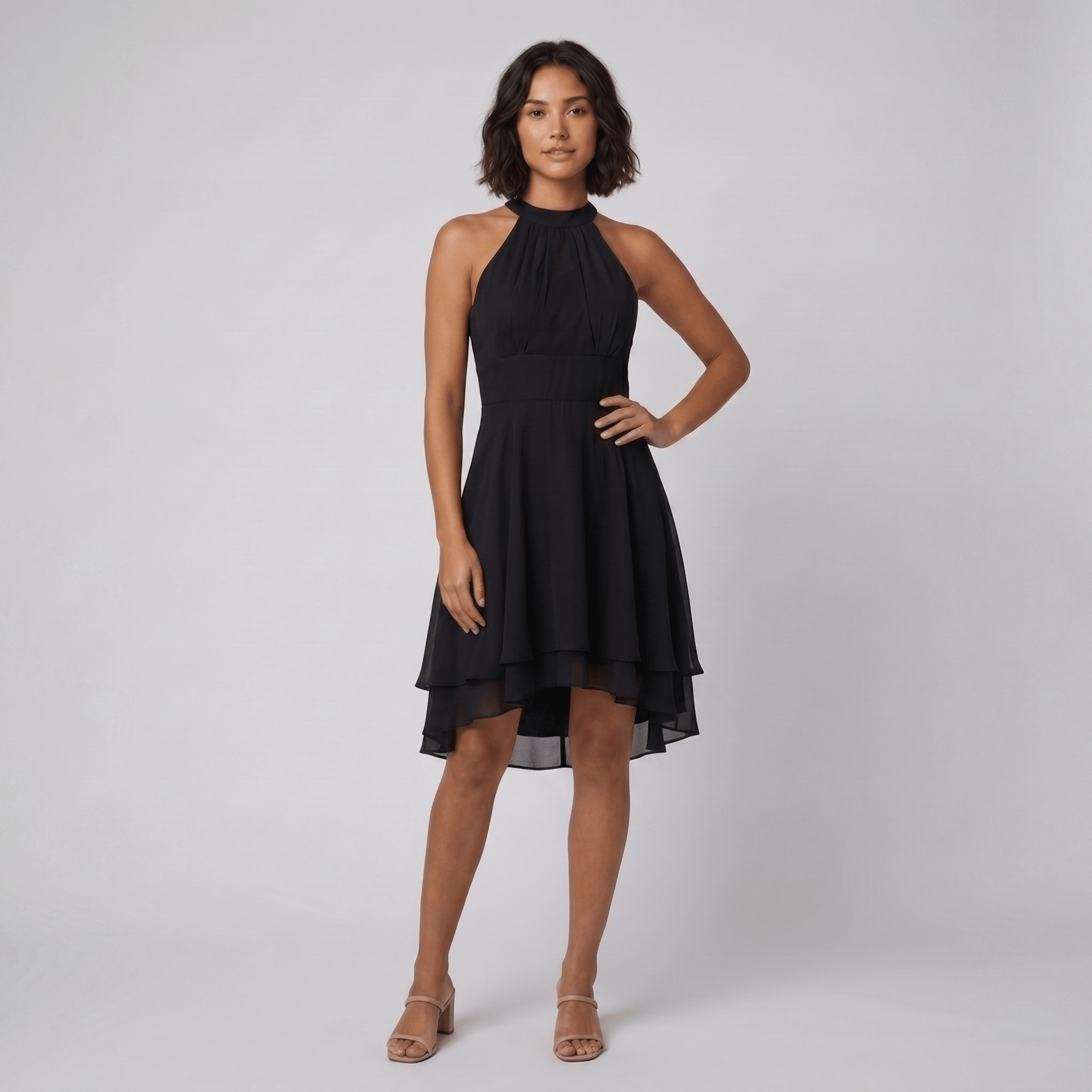 Dakota | Stylish dress with charming ruffles