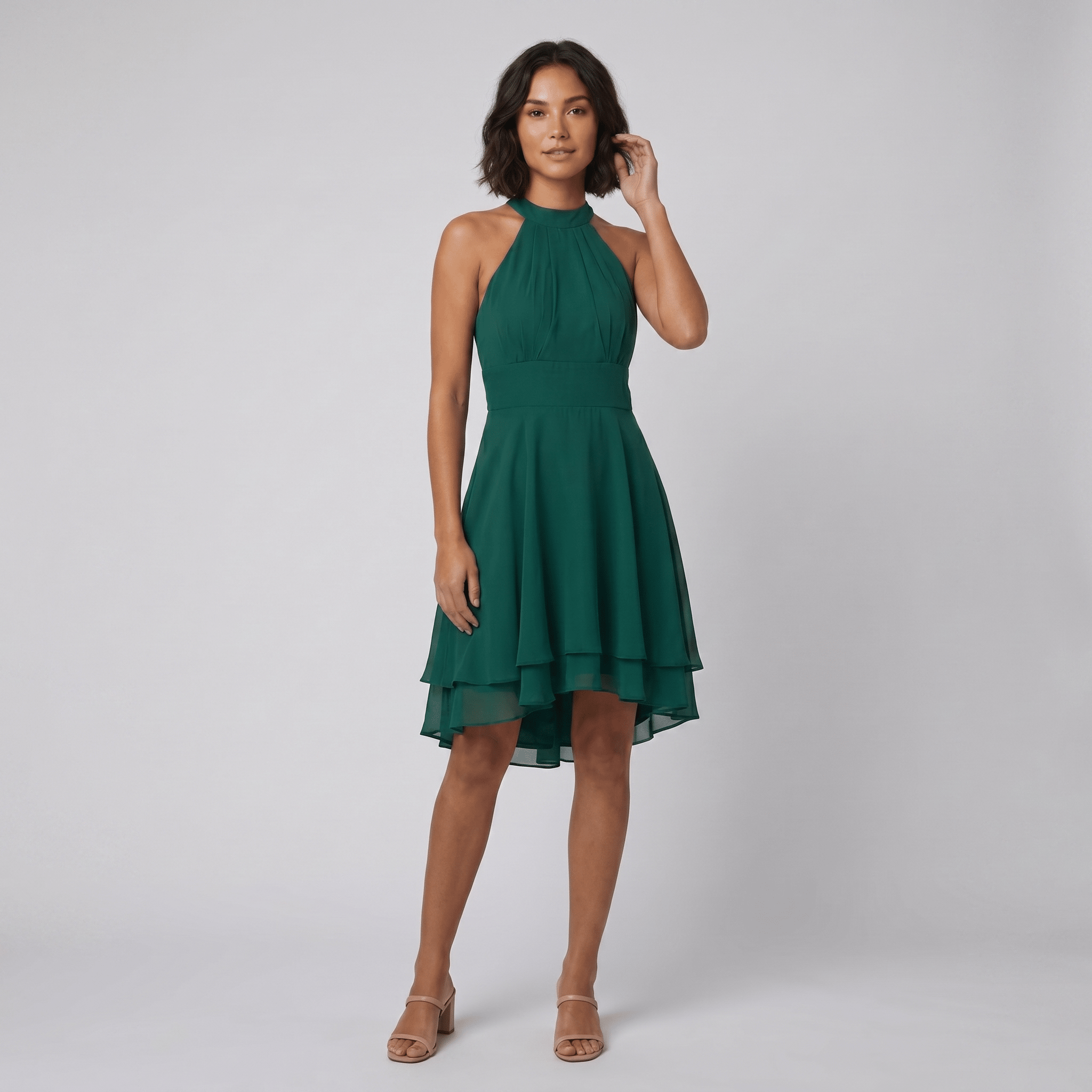 Dakota | Stylish dress with charming ruffles