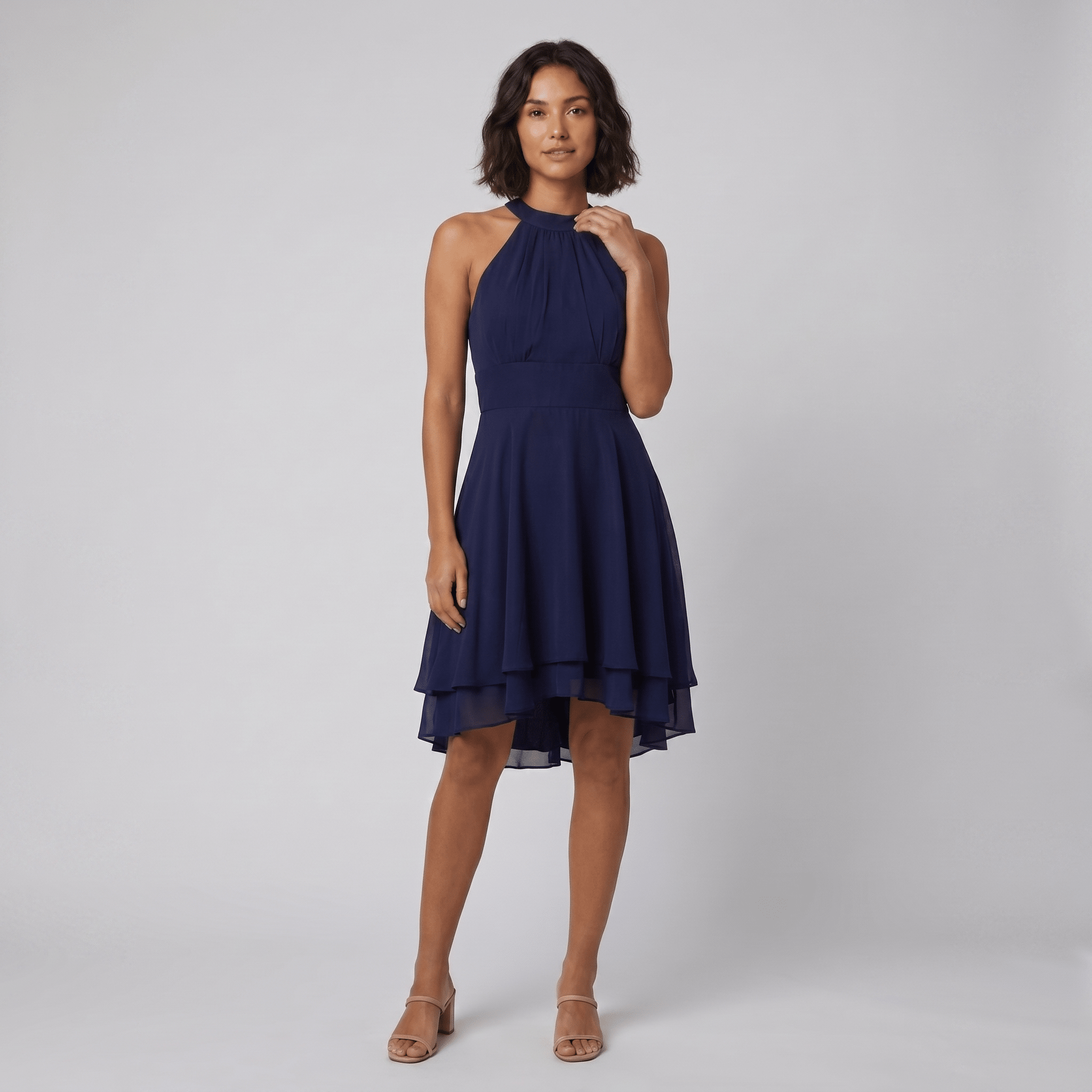 Dakota | Stylish dress with charming ruffles