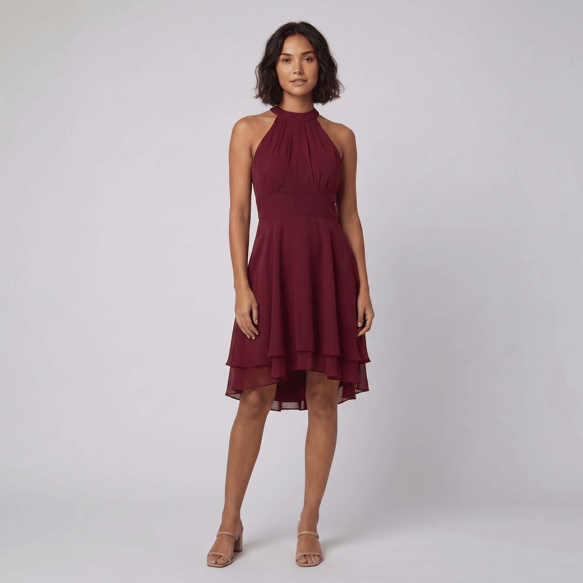 Dakota | Stylish dress with charming ruffles