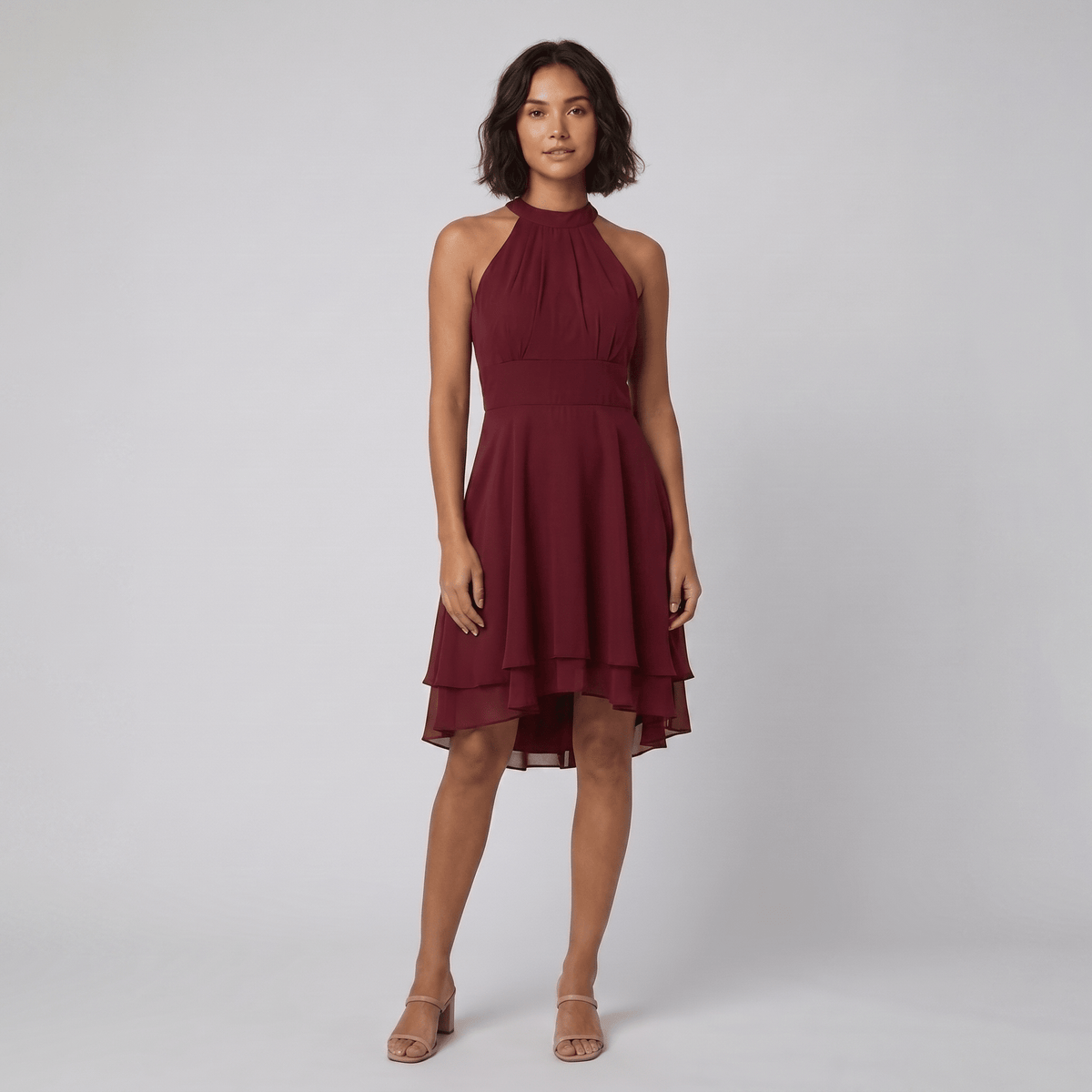 Dakota | Stylish dress with charming ruffles