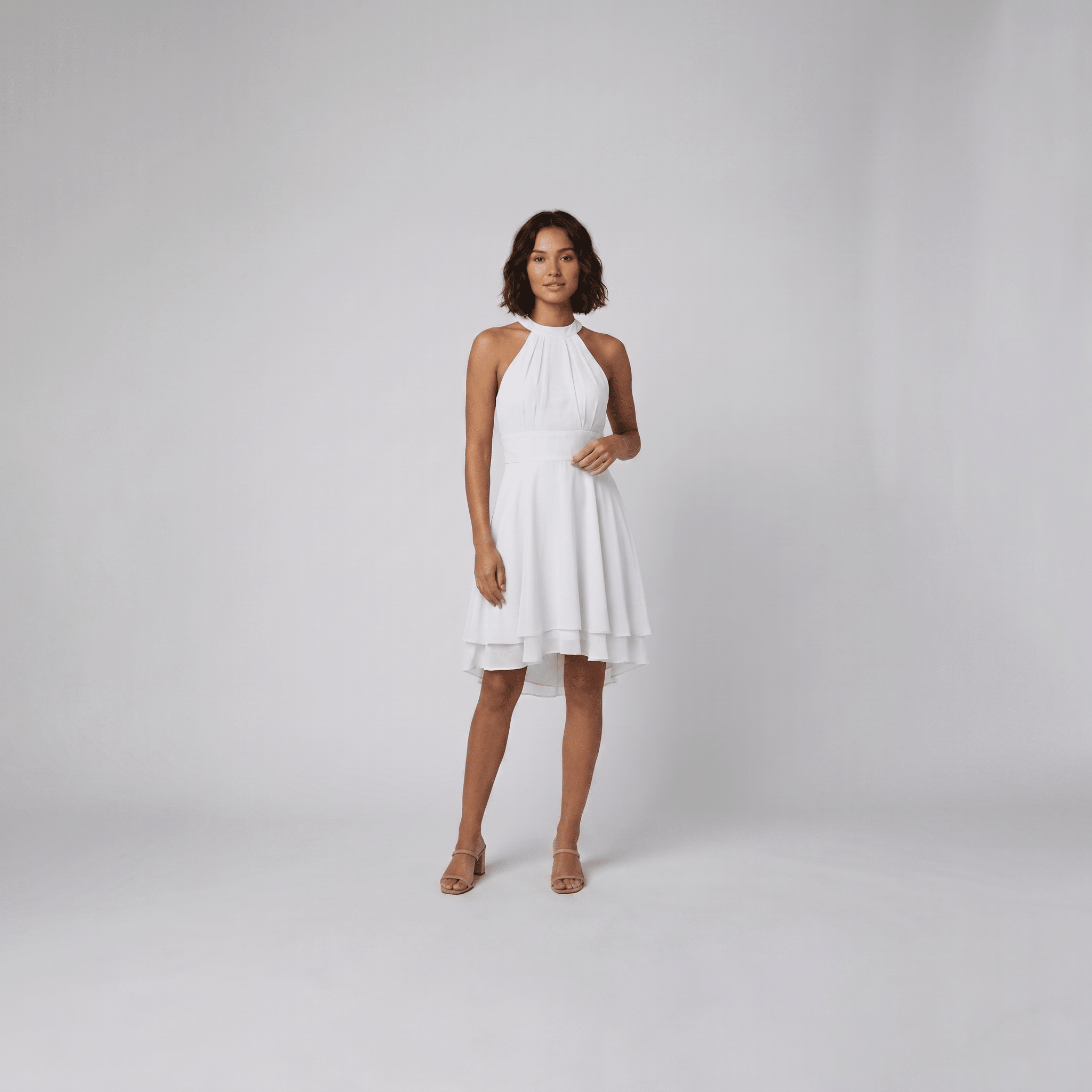 Dakota | Stylish dress with charming ruffles
