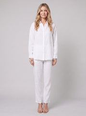 Dani Womens Blouse | Soft Cotton-Polyester Long Sleeve Top