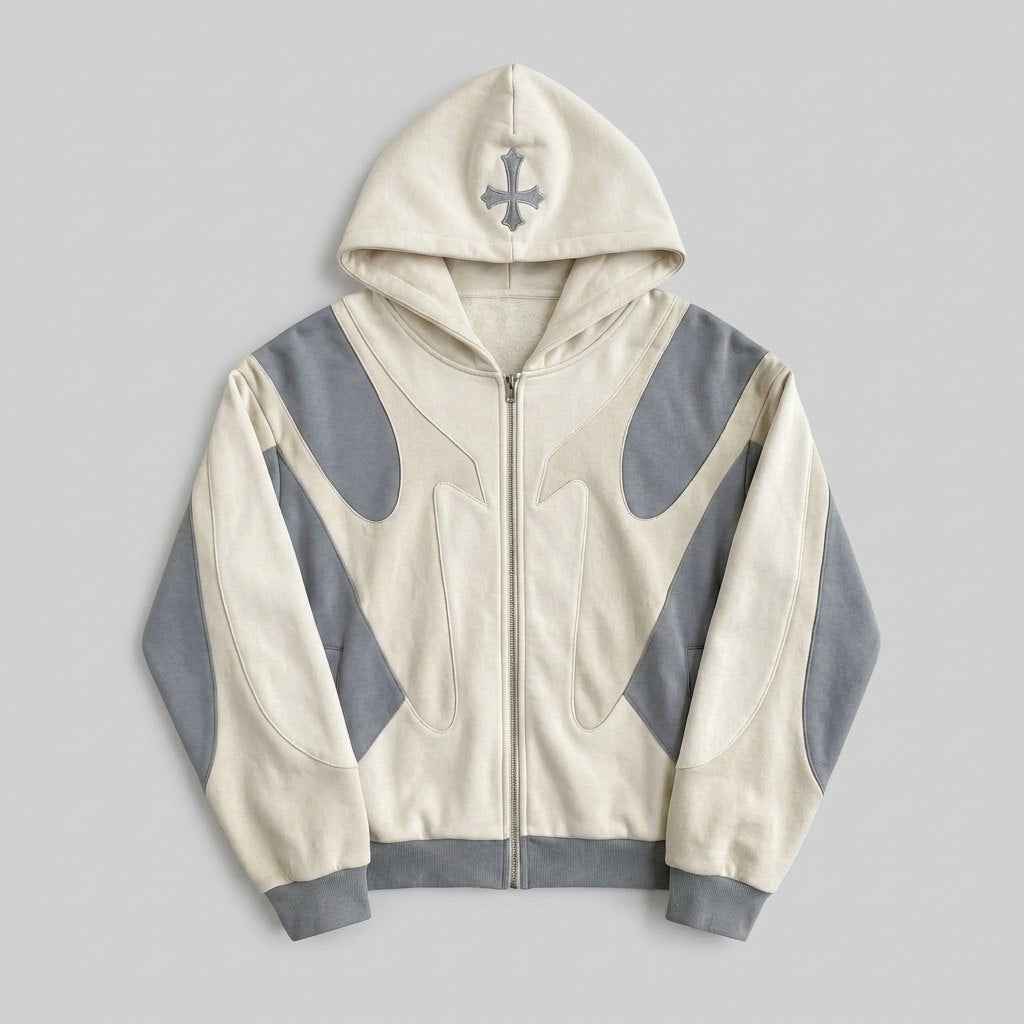 Dare Devil Hoodie | Retro Zip Design, High-Quality Fabric