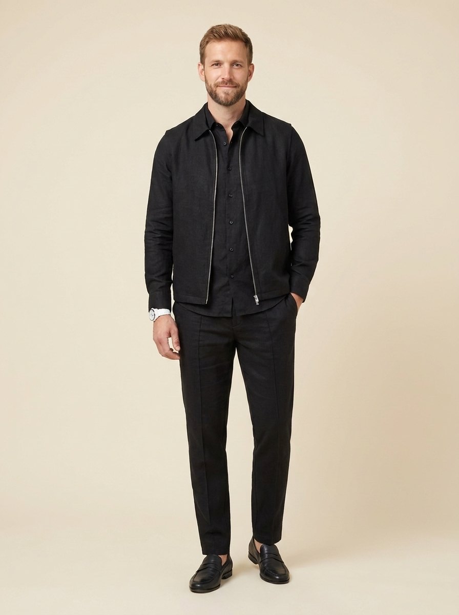 DARIO | Men's Set with Zip Vest