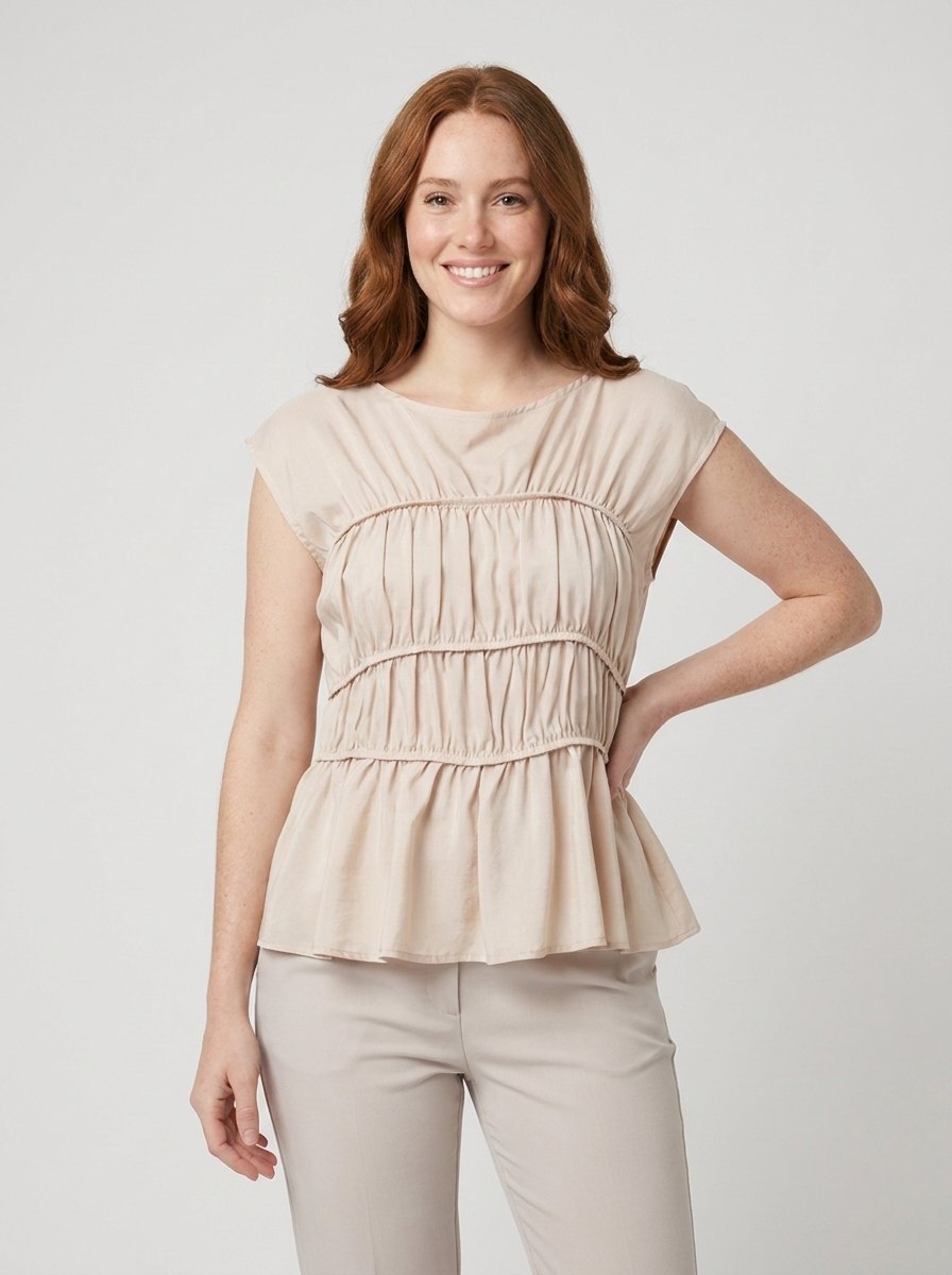 Dashi | Peplum Top
