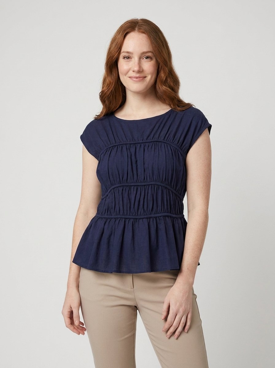 Dashi | Peplum Top