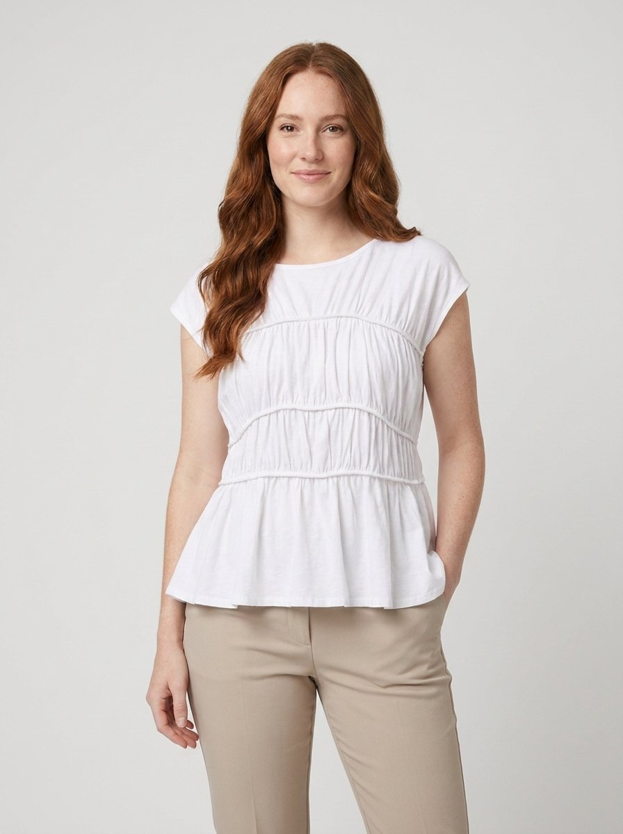 Dashi | Peplum Top