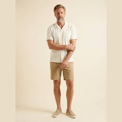 Daxon Shirt | Organic Cotton, Embroidered Stripe