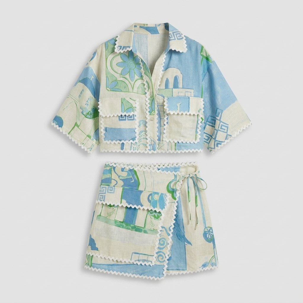 Delfina | Riviera Print Set