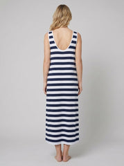 Dewey | Maxi Dress Nautical Stripe, Jersey Fabric for Summer