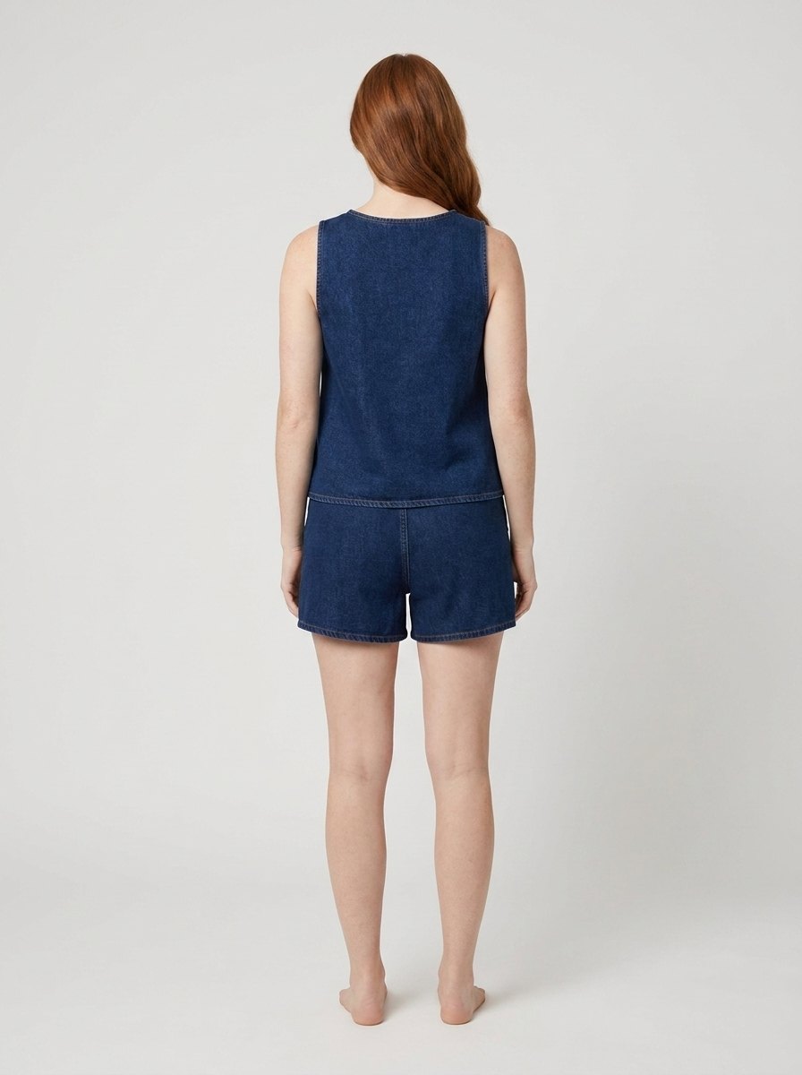 Doretta | Denim Tie Set