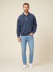 Edgar | Long Sleeve Polo Shirt