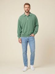 Edgar | Long Sleeve Polo Shirt