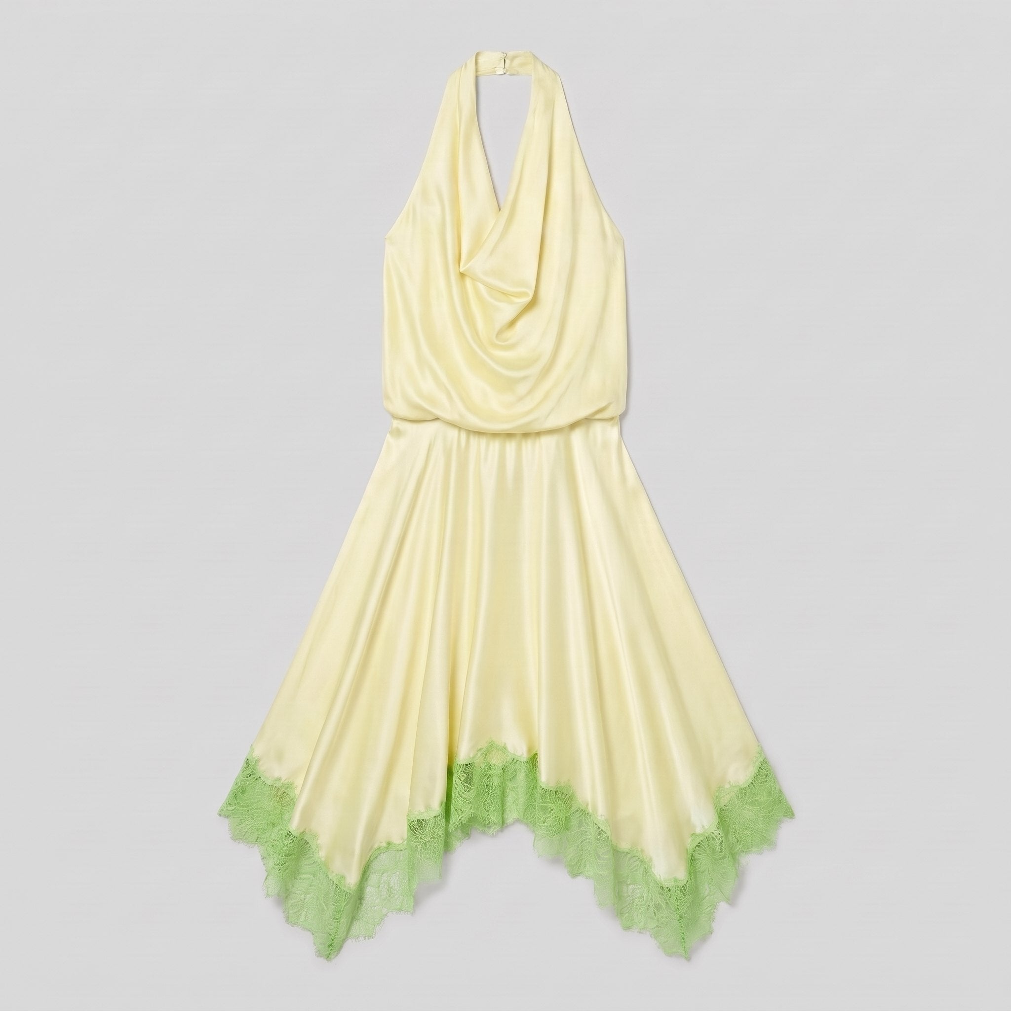 Elira Silk Dress | Backless Halter, Silk, Elegant Long Dress for Women
