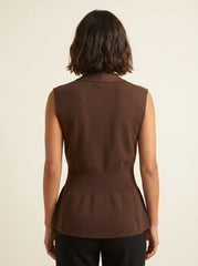 Elsa | Knit Top Gilet