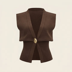 Elsa | Knit Top Gilet