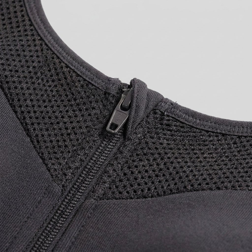 Elysia Sports Bra | Breathable, Adjustable Straps, Front Zipper