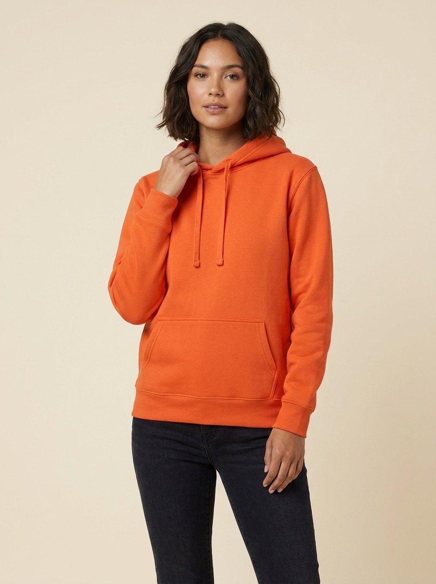 Elysian Basic Hoodie | Unisex Soft Polyester, Classic Pullover Style