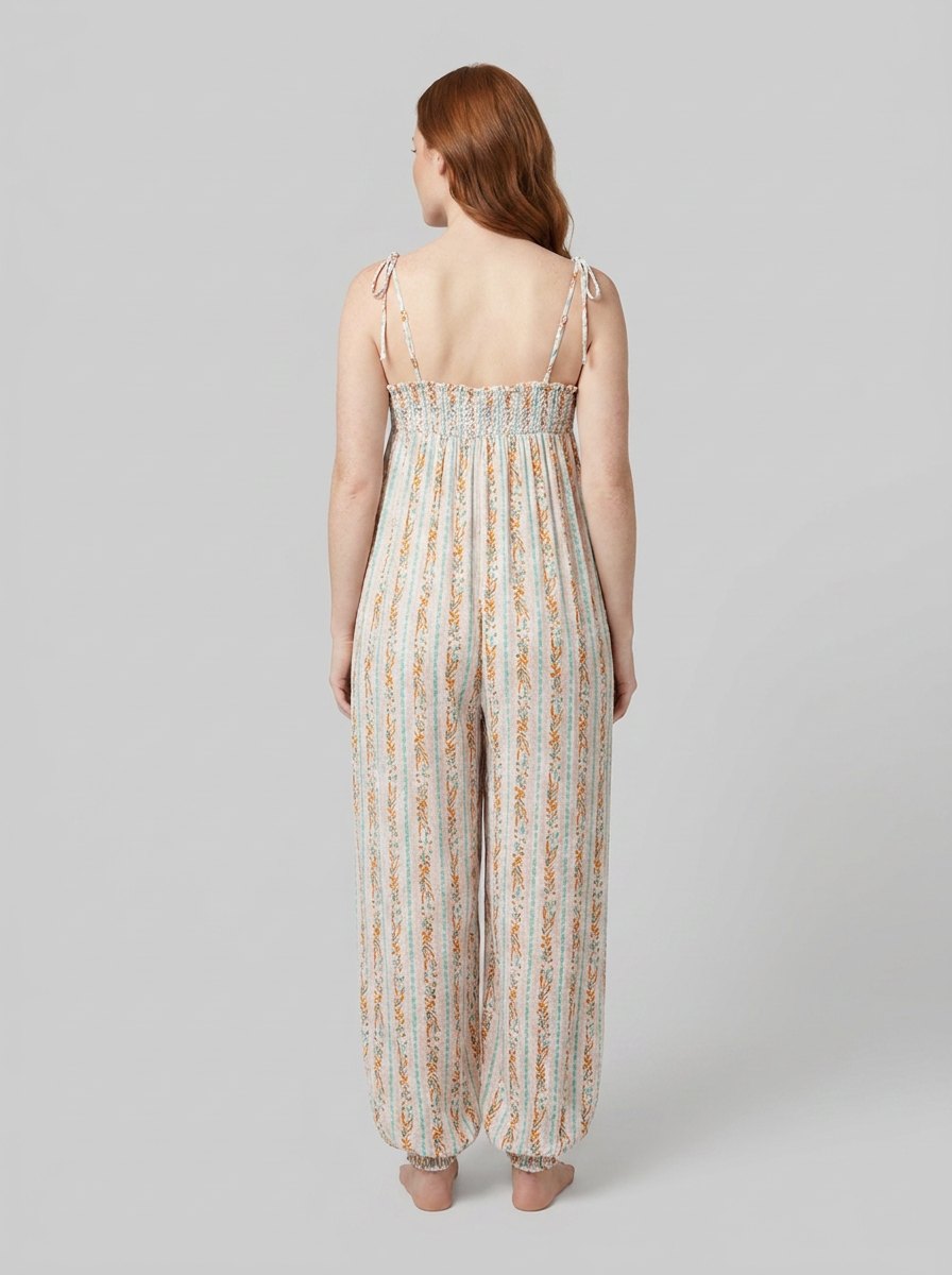 Elysian Boho Jumpsuit Women | Lightweight, Relaxed Fit, Wide-Leg Silhouette