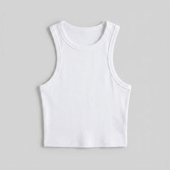 Elysian | Crop Tank Top Ribbed, Medium Stretch
