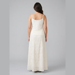 Elysian | Floral Maxi Skirt Cotton, Fully Lined