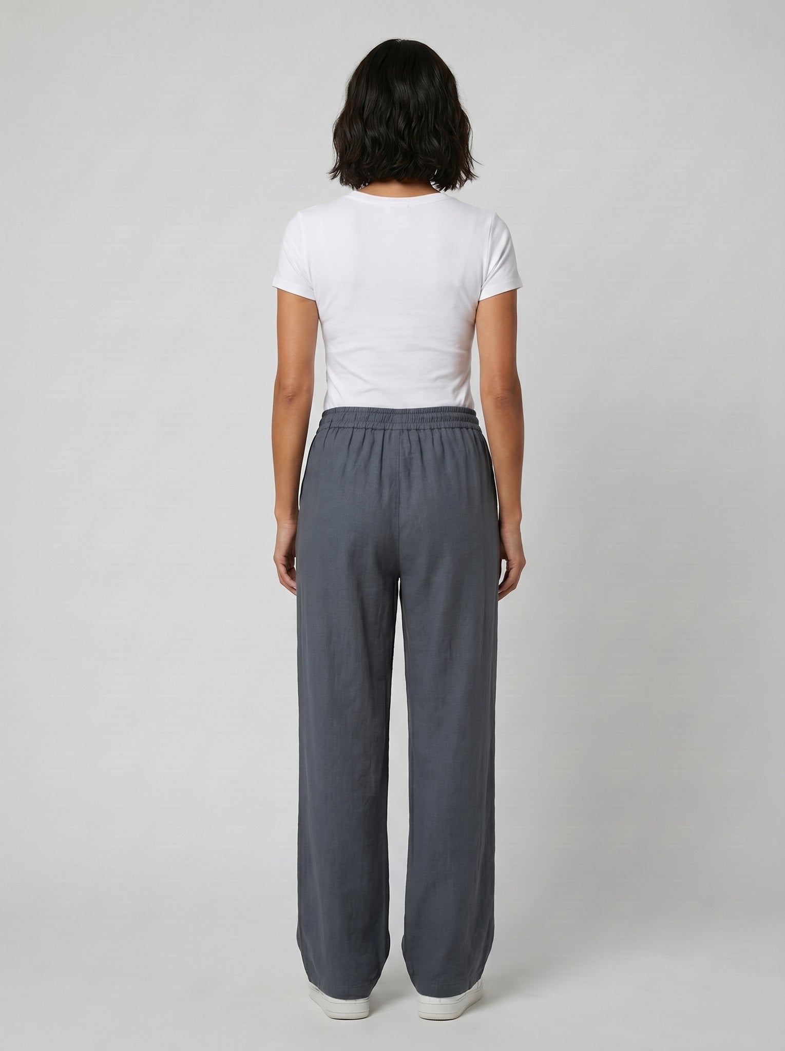 Elysian Pants | Linen-Blend, Relaxed Fit, Adjustable Drawstring