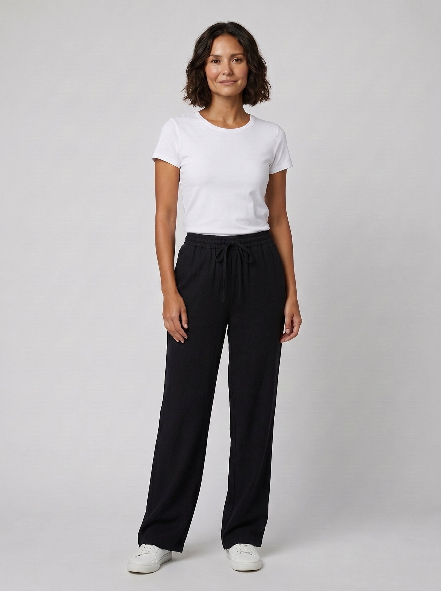 Elysian Pants | Linen-Blend, Relaxed Fit, Adjustable Drawstring