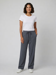 Elysian Pants | Linen-Blend, Relaxed Fit, Adjustable Drawstring