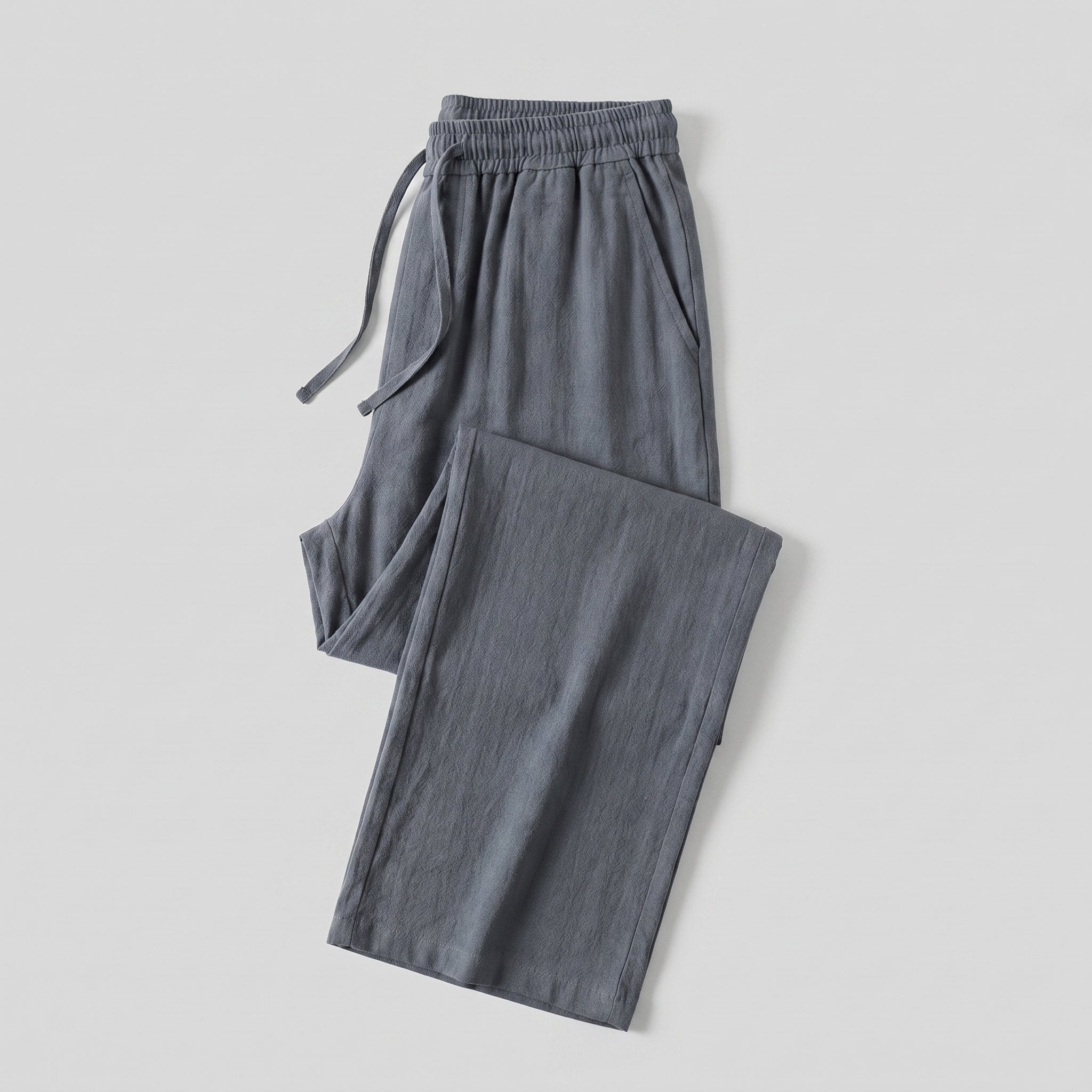 Elysian Pants | Linen-Blend, Relaxed Fit, Adjustable Drawstring