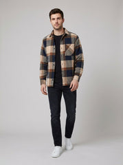 Elysian Winter Shirt | Long-Sleeve, Check Pattern