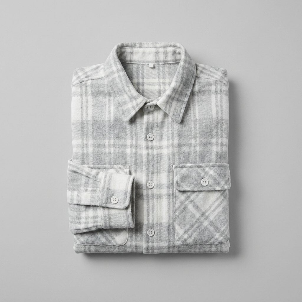 Elysian Winter Shirt | Long-Sleeve, Check Pattern
