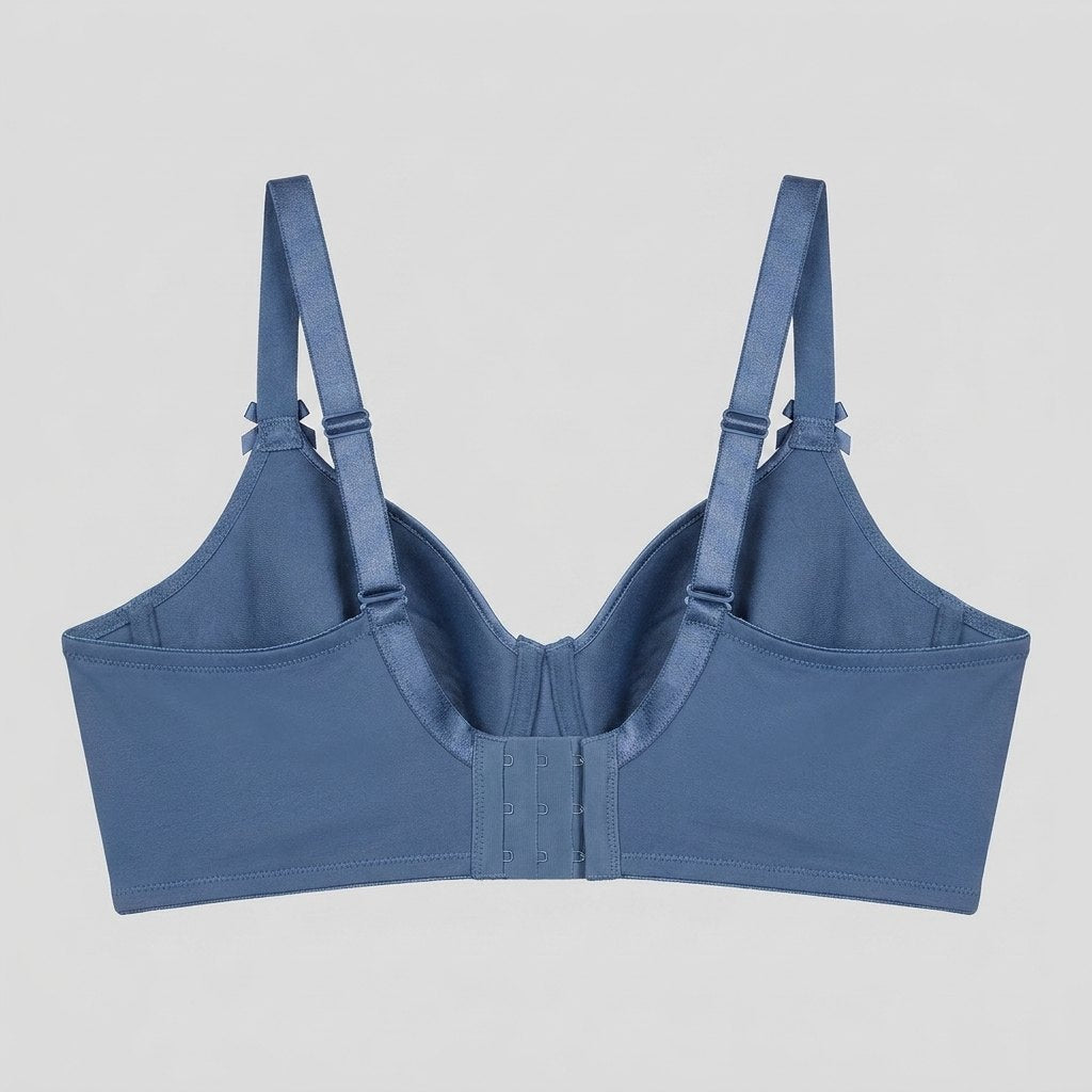 Felicity Full Cup Bra | Side Support, Evening Blue, Adjustable Straps